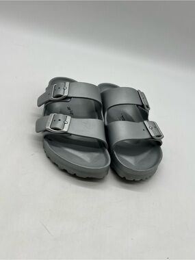 Birkenstock Arizona EVA Women’s Size 8 Narrow gray Slide On Straps Sandal.